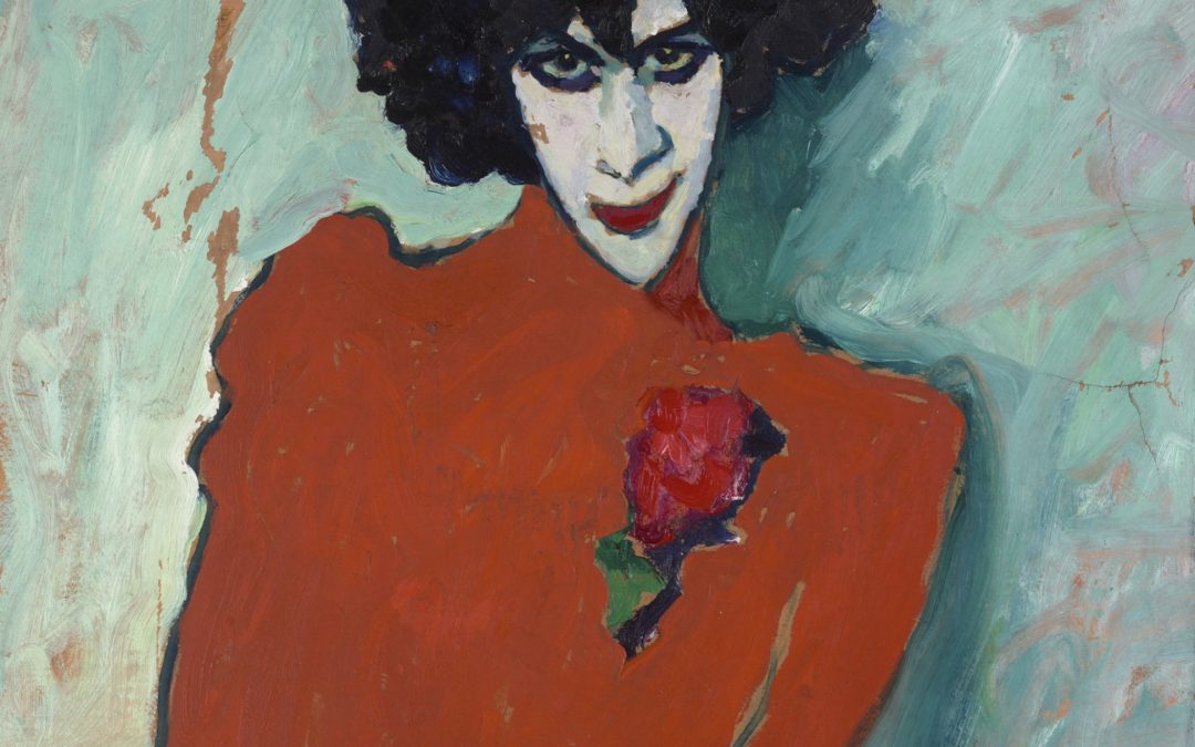 Retrato del bailarín Alexander Sacharoff