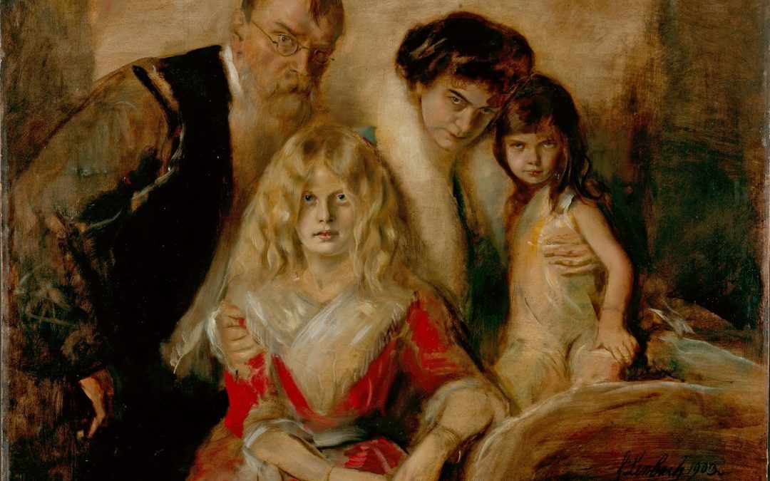Inquietante retrato de familia